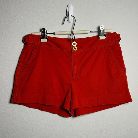 Marc by Marc Jacobs Red Cotton Blend Shorts Women's 8 - Picture 9 of 10